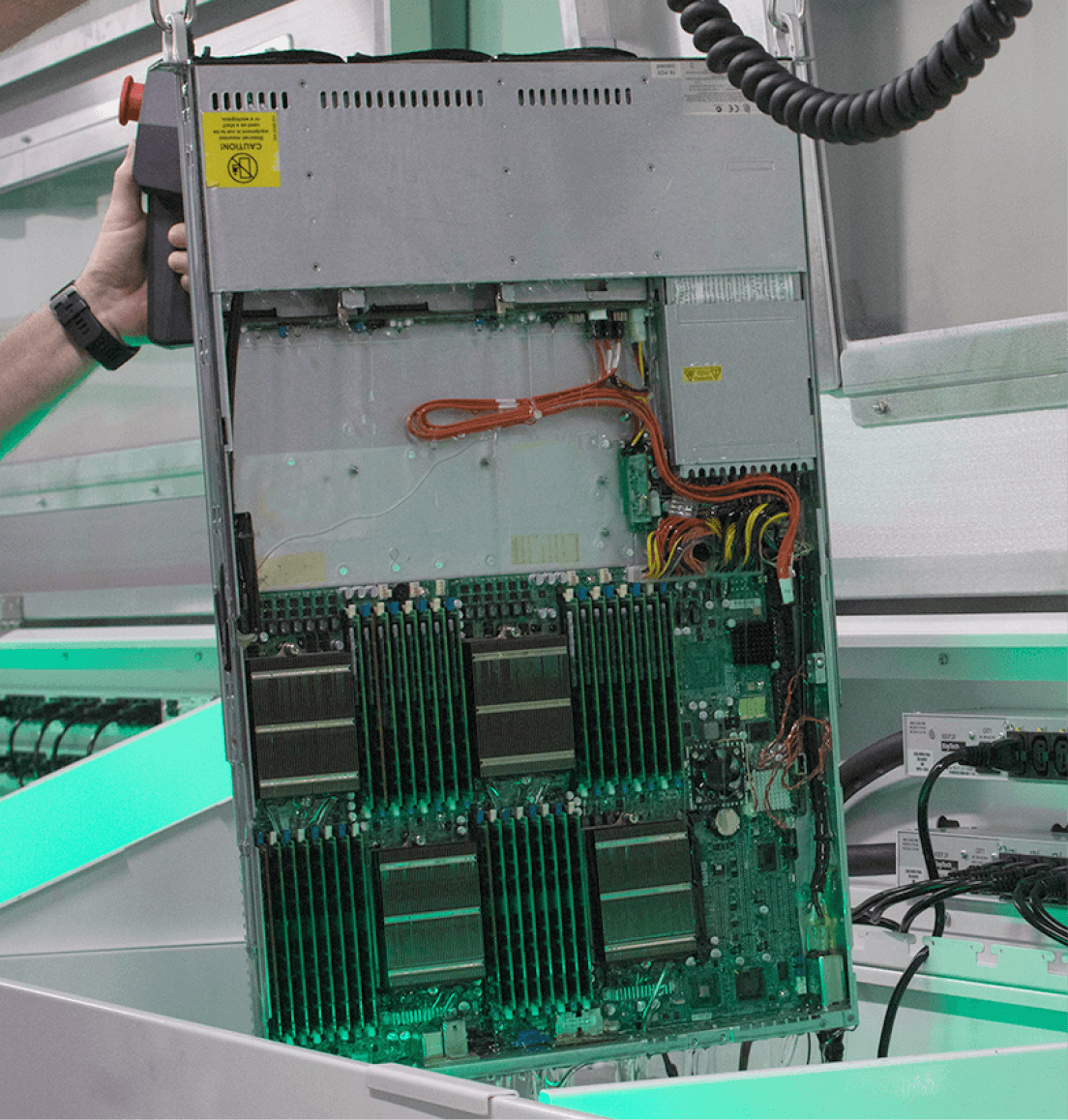 conversion to immersion optimized server